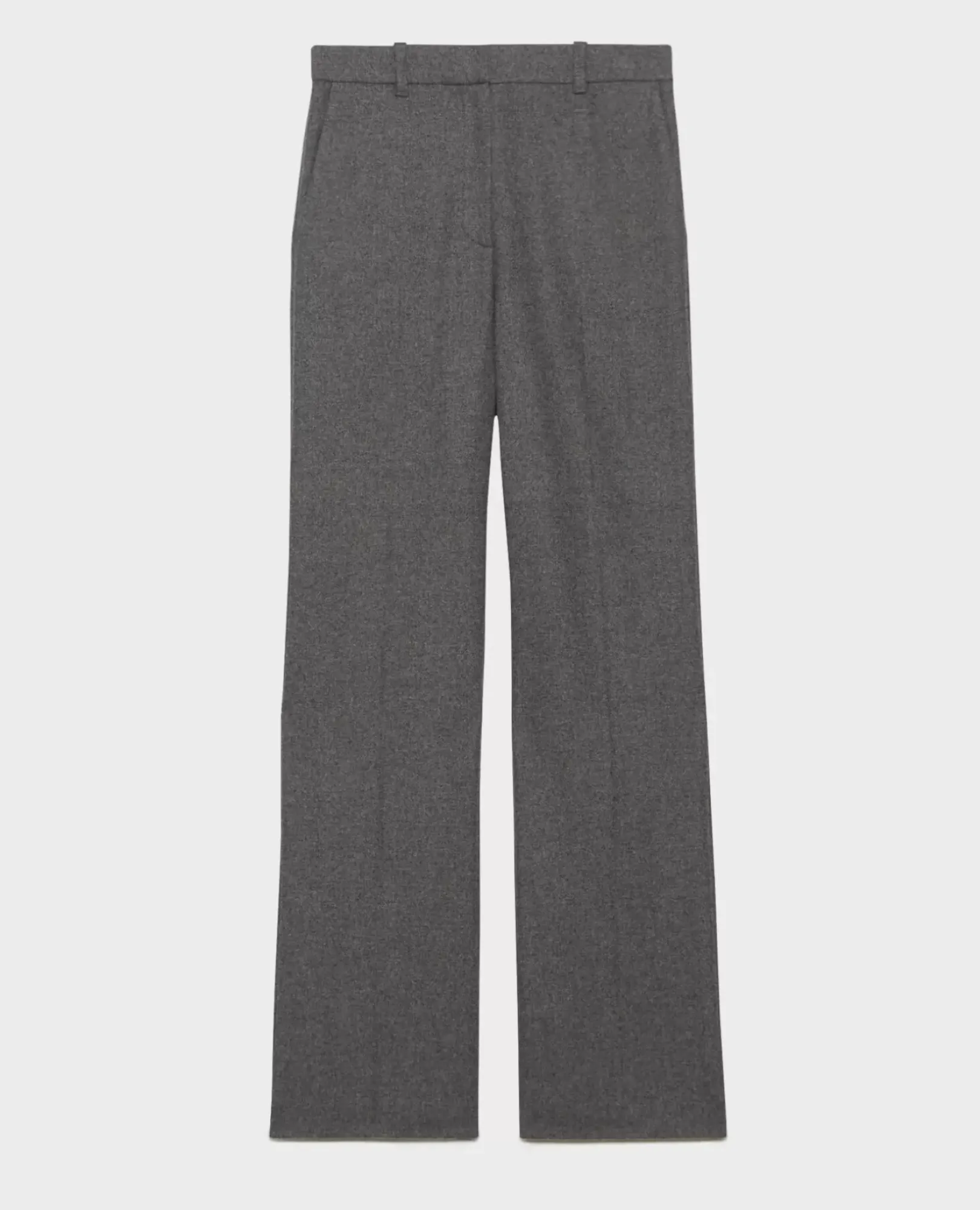 Femme Comptoir des Cotonniers Blandine - Pantalon Droit En Flanelle