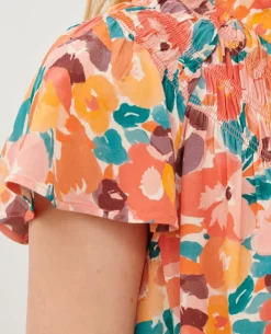 Femme Comptoir des Cotonniers Blouse Imprimee Fluide