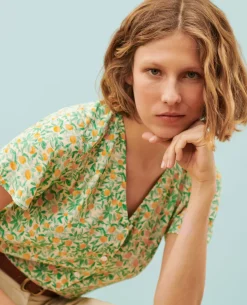 Femme Comptoir des Cotonniers Blouse Imprimee Fluide
