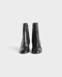 Femme Comptoir des Cotonniers Boots A Talon En Cuir