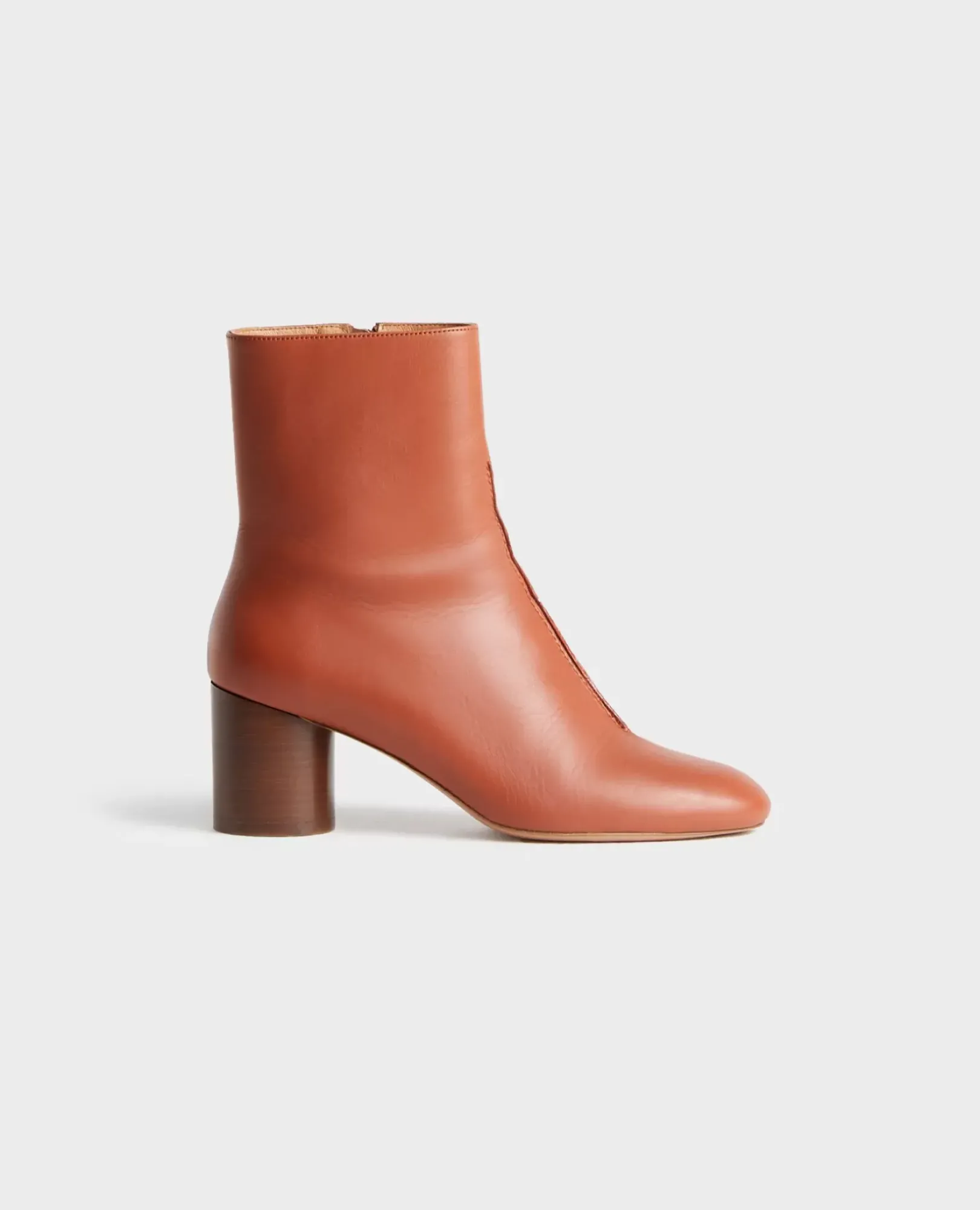 Femme Comptoir des Cotonniers Boots A Talon En Cuir