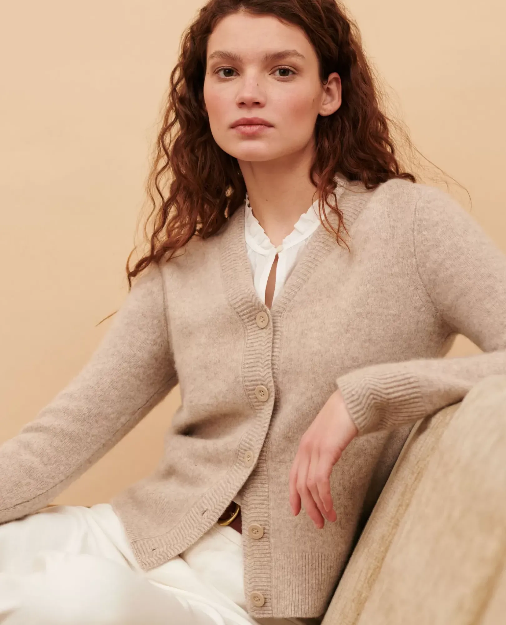 Femme Comptoir des Cotonniers Cardigan En Cachemire