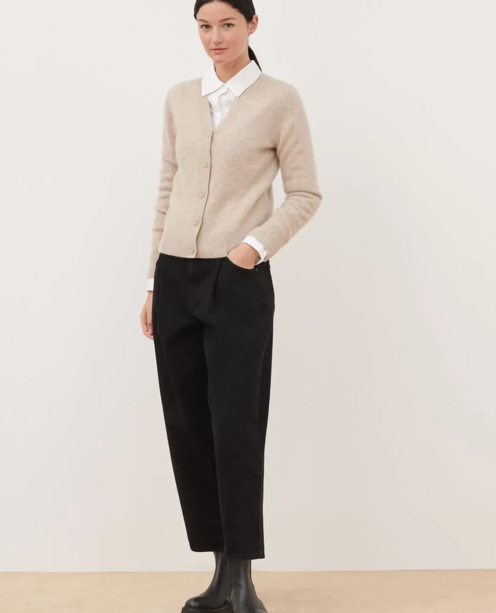 Femme Comptoir des Cotonniers Cardigan En Cachemire