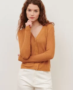 Femme Comptoir des Cotonniers Cardigan En Lin
