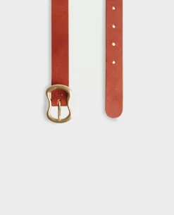 Femme Comptoir des Cotonniers Ceinture Fine En Cuir