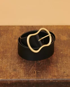 Femme Comptoir des Cotonniers Ceinture Large En Cuir