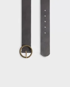 Femme Comptoir des Cotonniers Ceinture Large En Cuir
