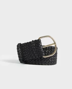 Femme Comptoir des Cotonniers Ceinture Large En Cuir