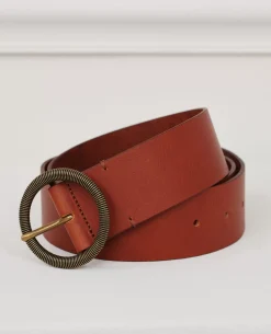 Femme Comptoir des Cotonniers Ceinture Large En Cuir