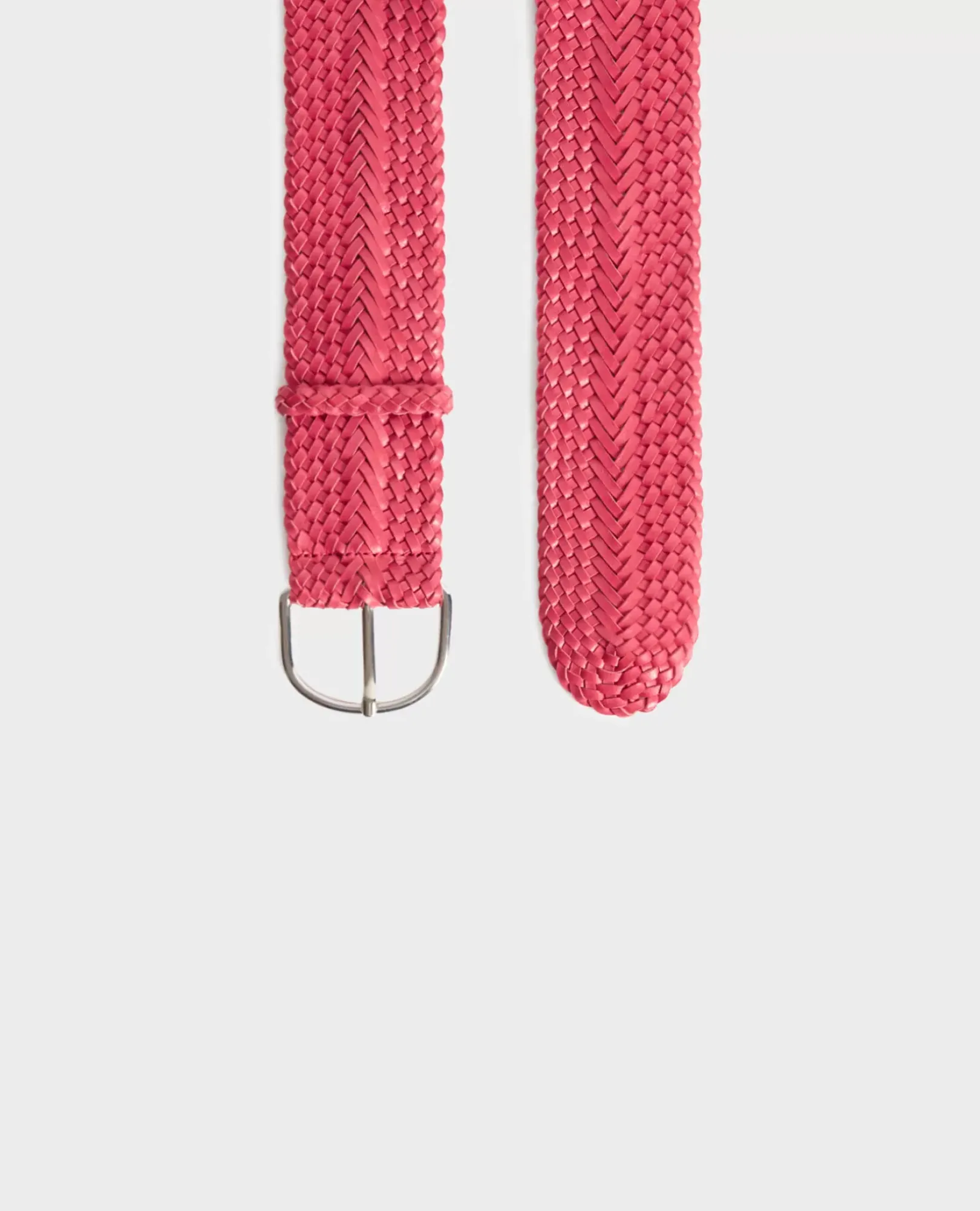 Femme Comptoir des Cotonniers Ceinture Large Tressee En Cuir