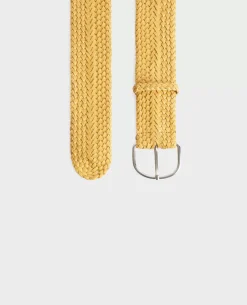 Femme Comptoir des Cotonniers Ceinture Large Tressee En Cuir