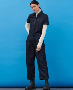 Femme Comptoir des Cotonniers Combinaison En Toile Denim