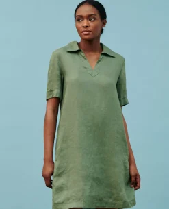 Femme Comptoir des Cotonniers Daisy - Robe Iconique En Lin
