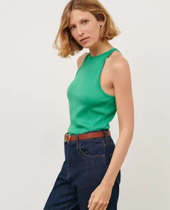 Femme Comptoir des Cotonniers Debardeur En Coton