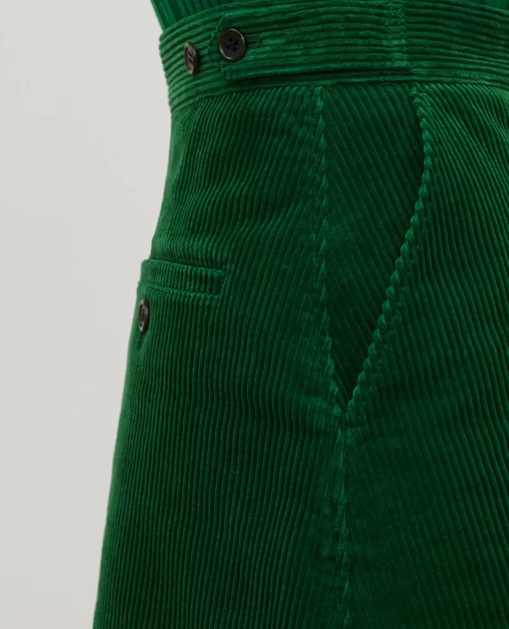 Femme Comptoir des Cotonniers Jupe Courte En Velours Cotele
