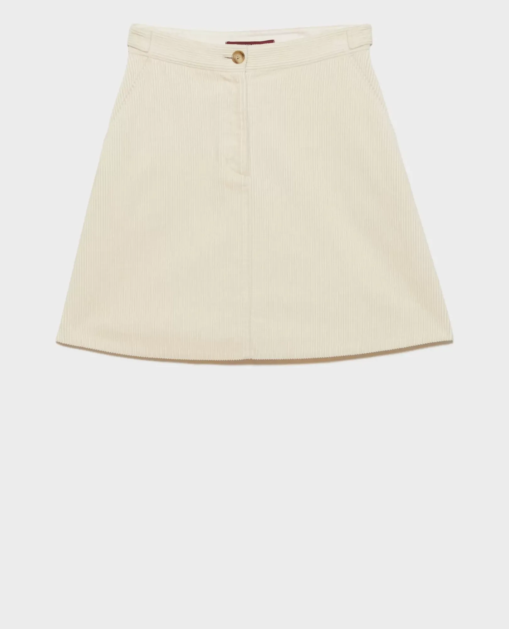 Femme Comptoir des Cotonniers Jupe Courte En Velours Cotele