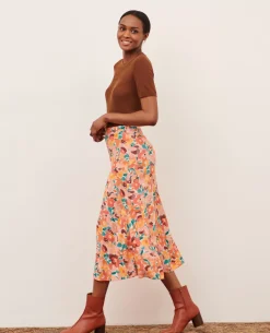 Femme Comptoir des Cotonniers Jupe Fluide Imprimee