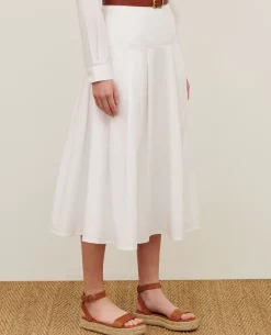 Femme Comptoir des Cotonniers Jupe Longue En Coton