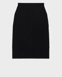 Femme Comptoir des Cotonniers Jupe Longue En Laine