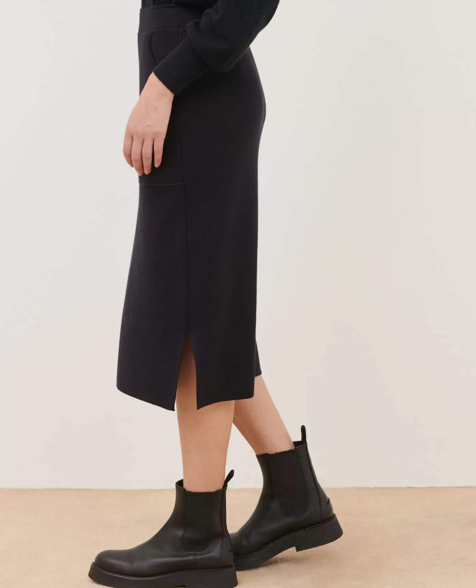 Femme Comptoir des Cotonniers Jupe Longue En Laine