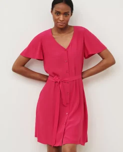 Femme Comptoir des Cotonniers Laetitia - Robe Courte Fluide