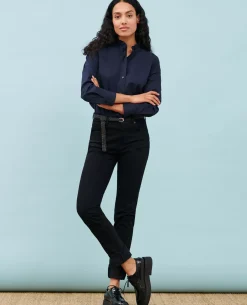 Femme Comptoir des Cotonniers Lili - Slim - Jean En Coton