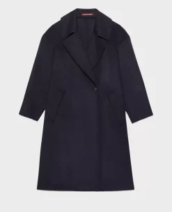 Femme Comptoir des Cotonniers Manteau Double Face Laine Et Cachemire