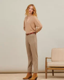 Femme Comptoir des Cotonniers Marguerite - Pantalon Cigarette