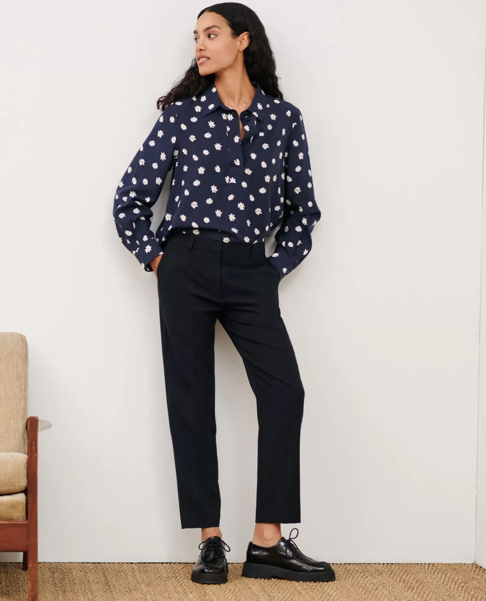 Femme Comptoir des Cotonniers Marguerite - Pantalon Cigarette