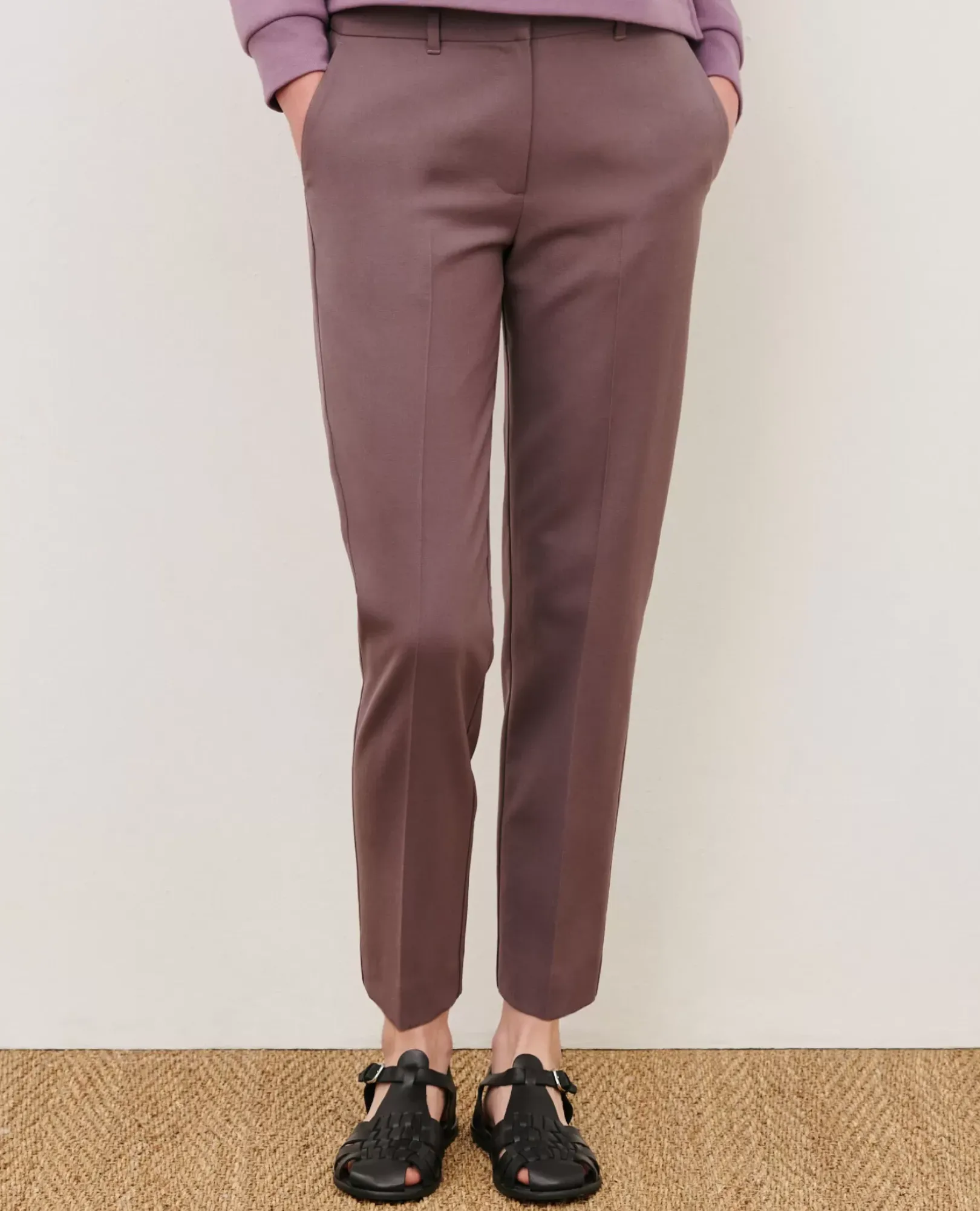 Femme Comptoir des Cotonniers Marguerite - Pantalon Cigarette