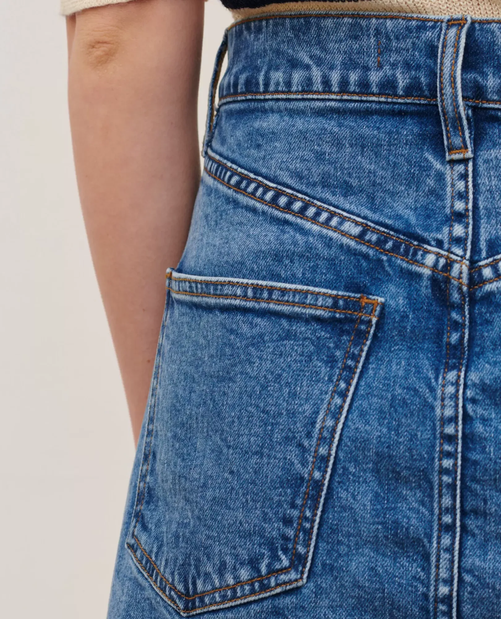 Femme Comptoir des Cotonniers Minijupe En Jean