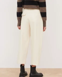 Femme Comptoir des Cotonniers Peggy - Pantalon En Twill De Jersey