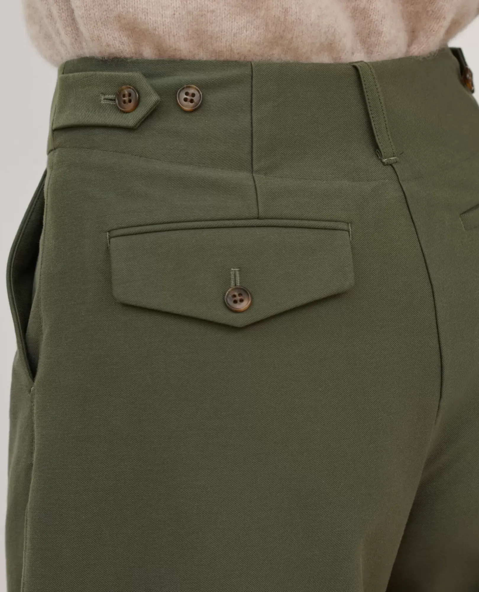 Femme Comptoir des Cotonniers Peggy - Pantalon En Twill De Jersey