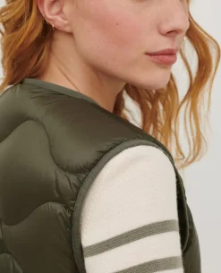 Femme Comptoir des Cotonniers Plume - Veste Sans Manches