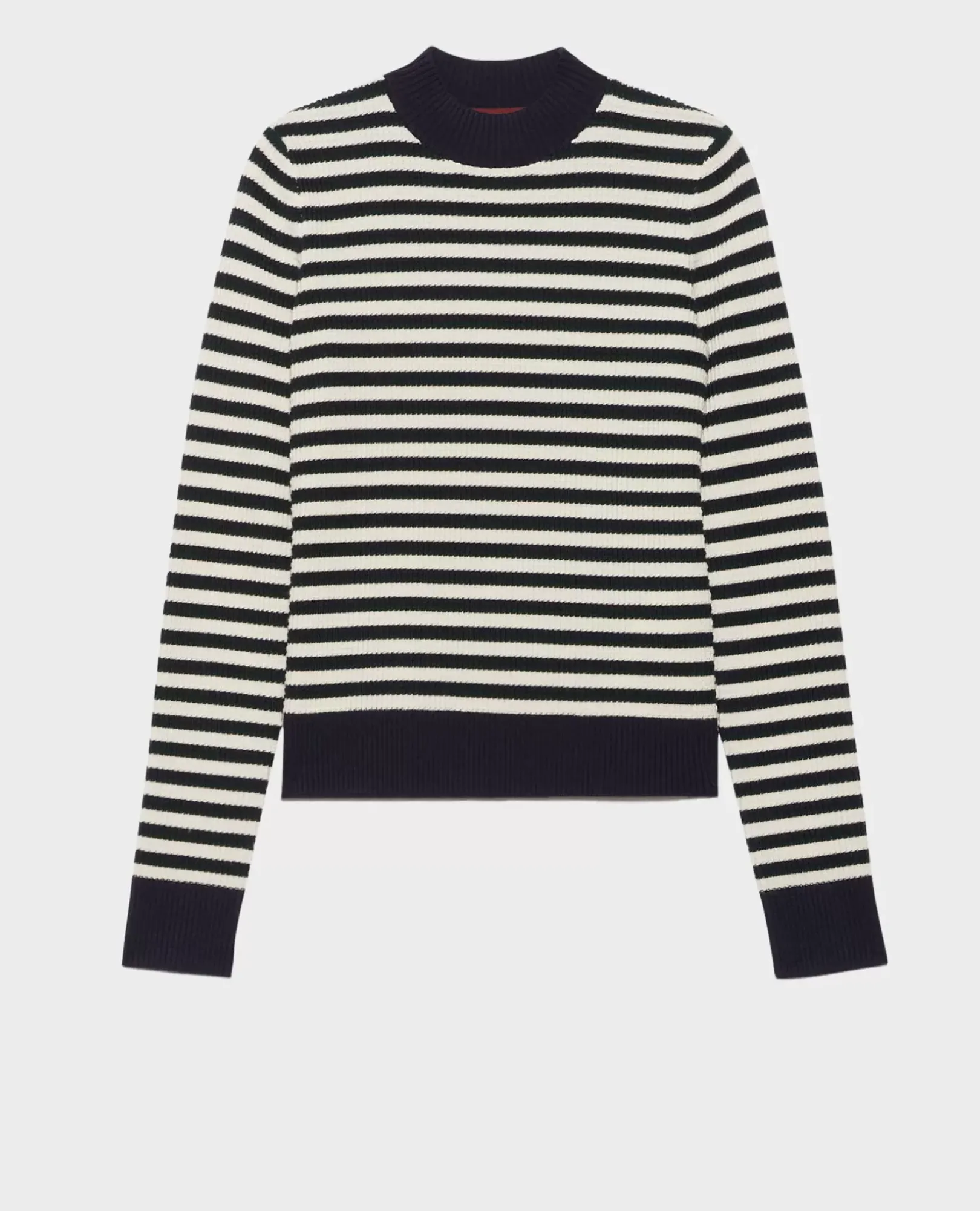 Femme Comptoir des Cotonniers Pull A Rayures En Laine Merinos
