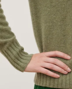 Femme Comptoir des Cotonniers Pull Col Montant En Cachemire
