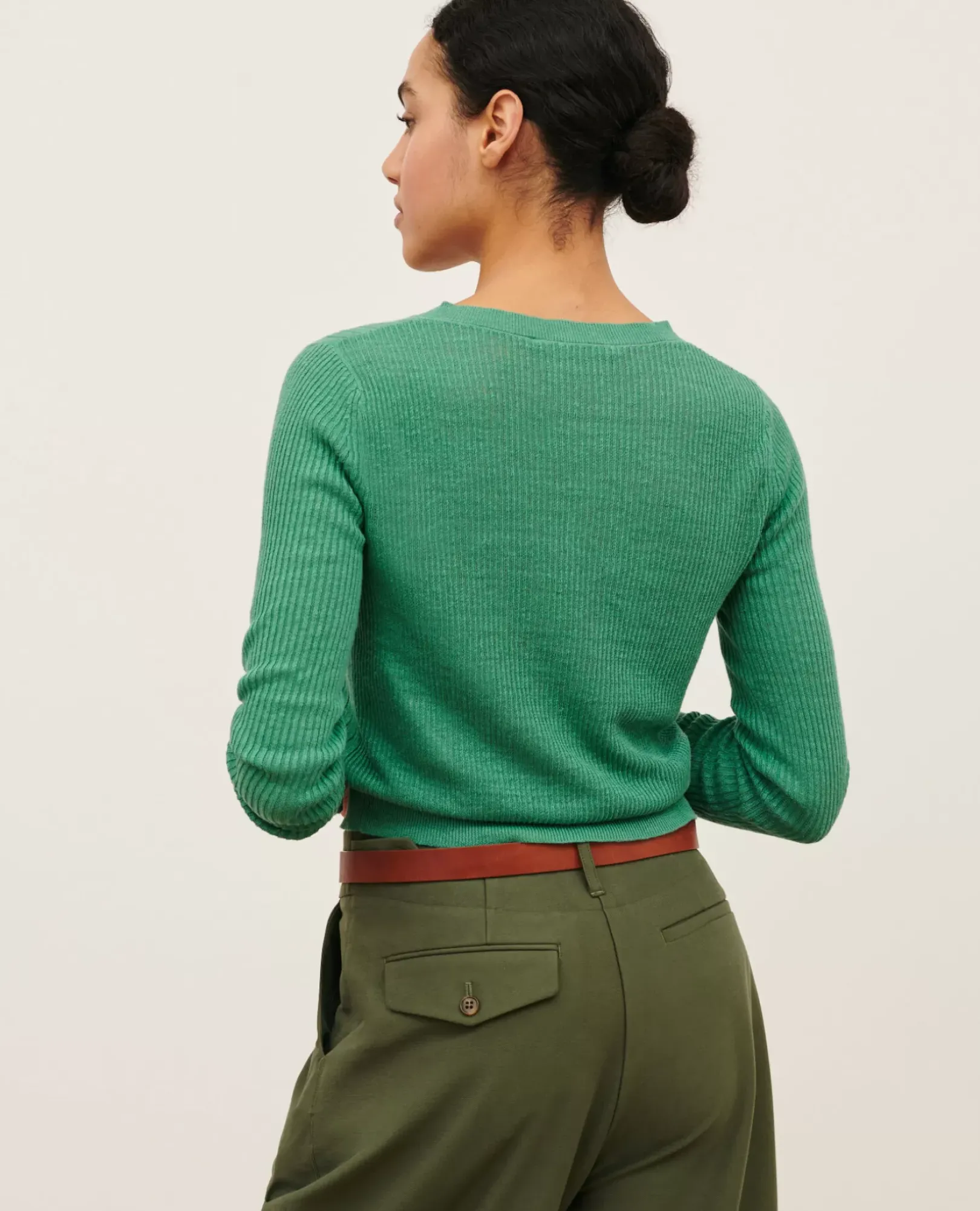 Femme Comptoir des Cotonniers Pull Texture En Lin