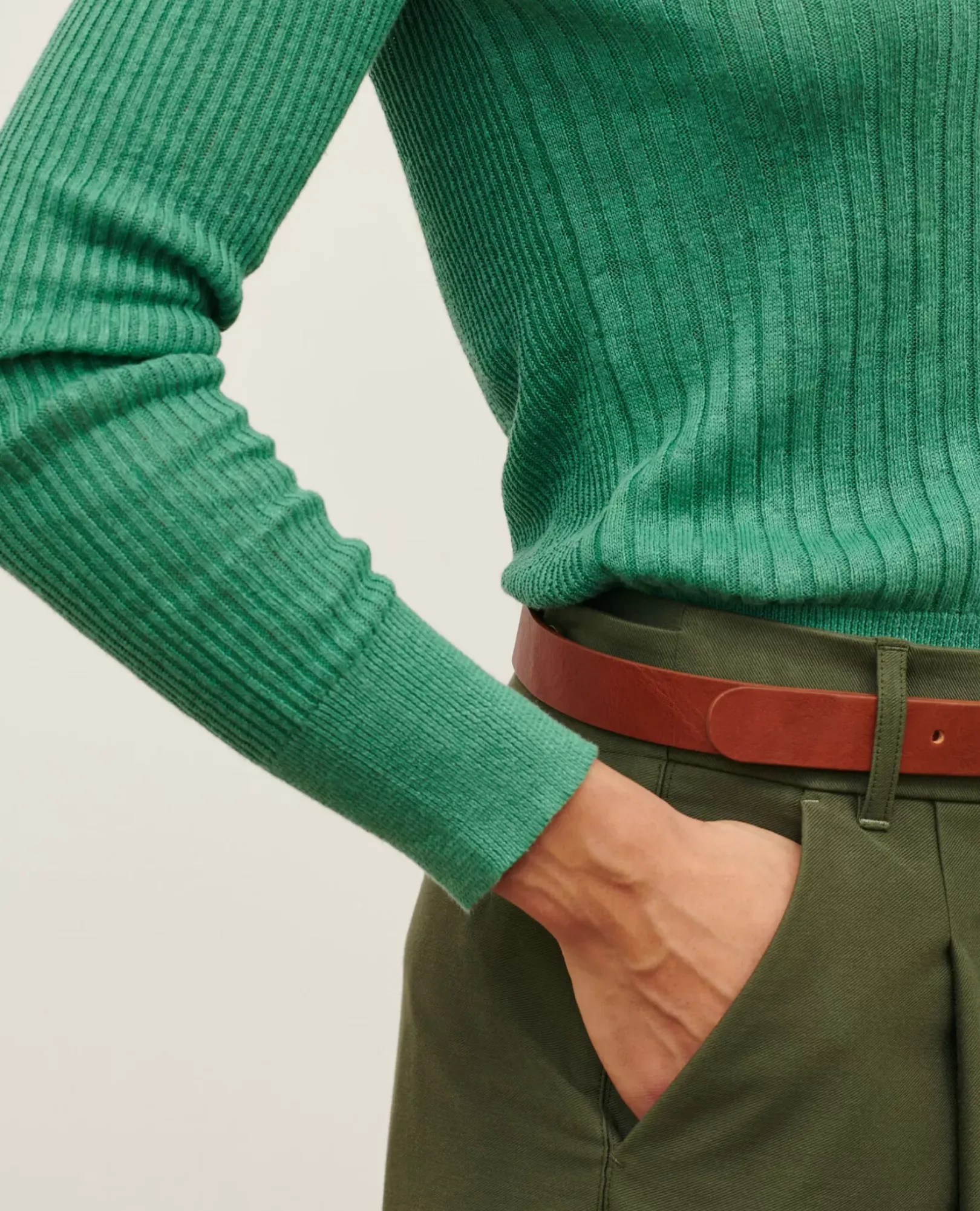 Femme Comptoir des Cotonniers Pull Texture En Lin