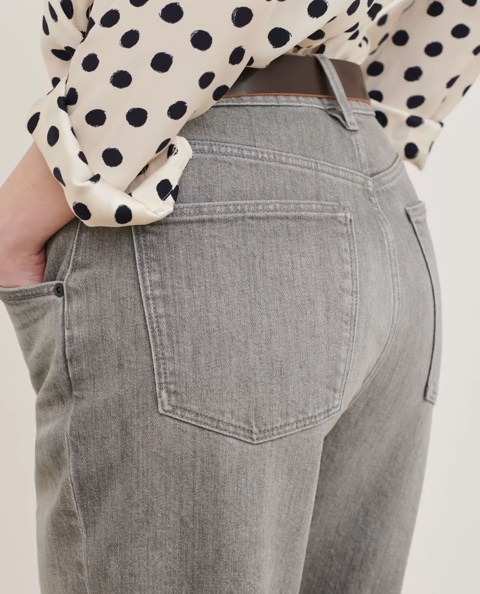 Femme Comptoir des Cotonniers Rita - Slouchy - Jean Ample En Coton