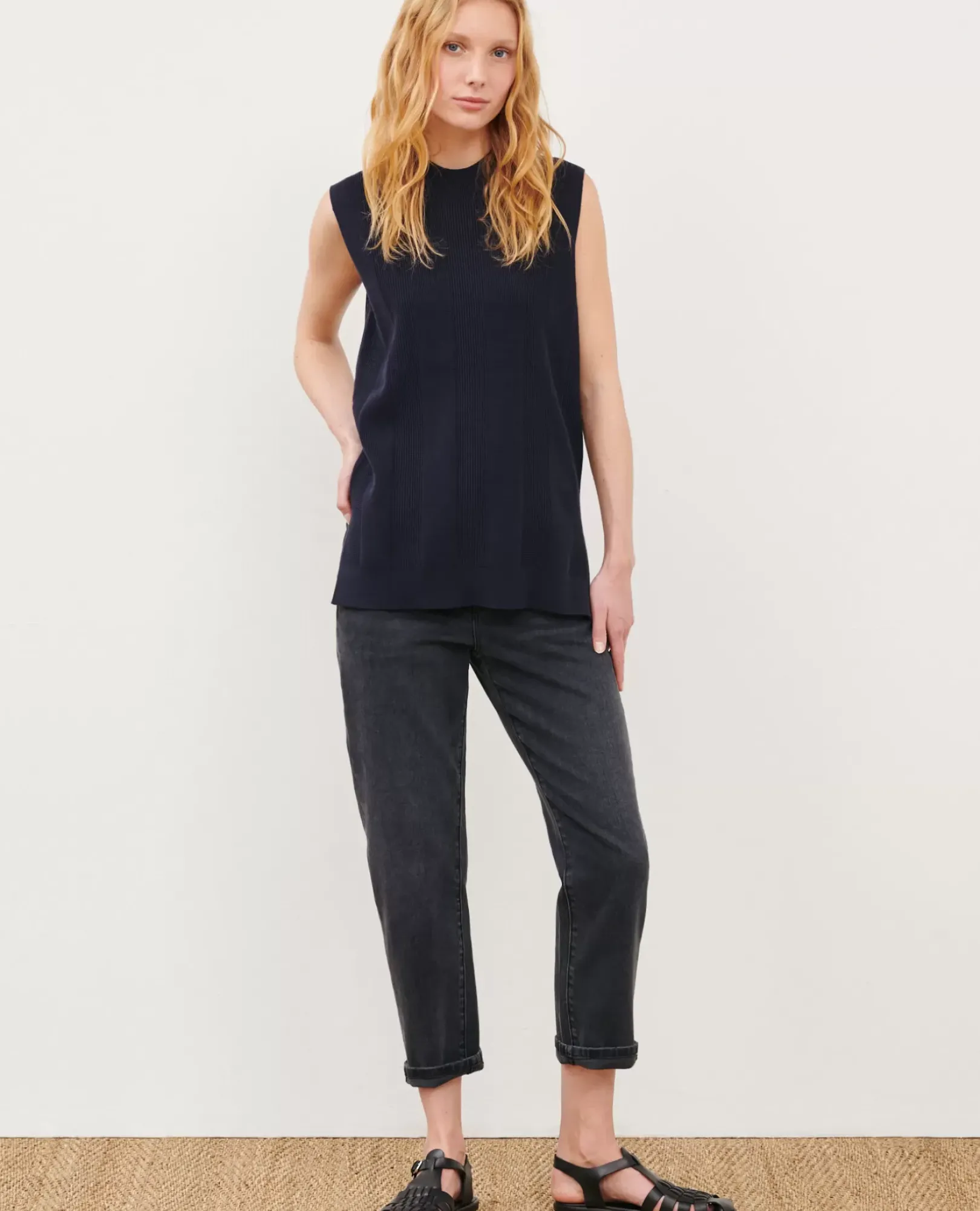 Femme Comptoir des Cotonniers Rita - Slouchy - Jean Ample En Coton
