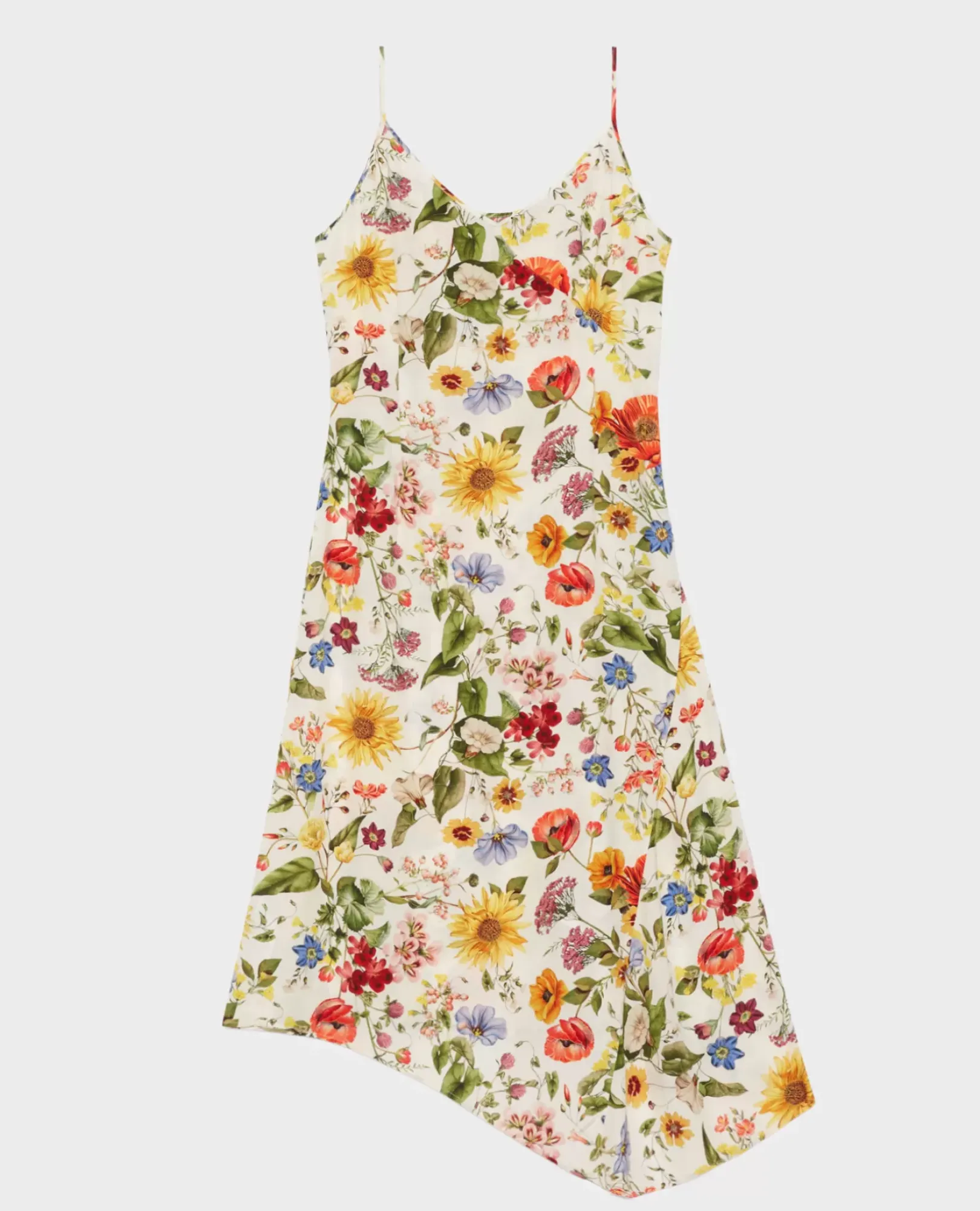 Femme Comptoir des Cotonniers Robe Asymetrique Fluide