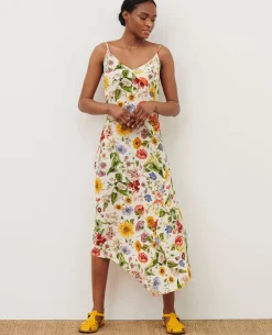 Femme Comptoir des Cotonniers Robe Asymetrique Fluide