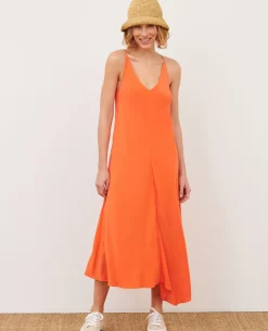 Femme Comptoir des Cotonniers Robe Asymetrique Fluide