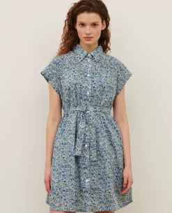 Femme Comptoir des Cotonniers Robe Courte En Coton