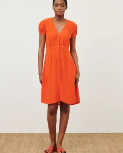 Femme Comptoir des Cotonniers Robe Courte Fluide