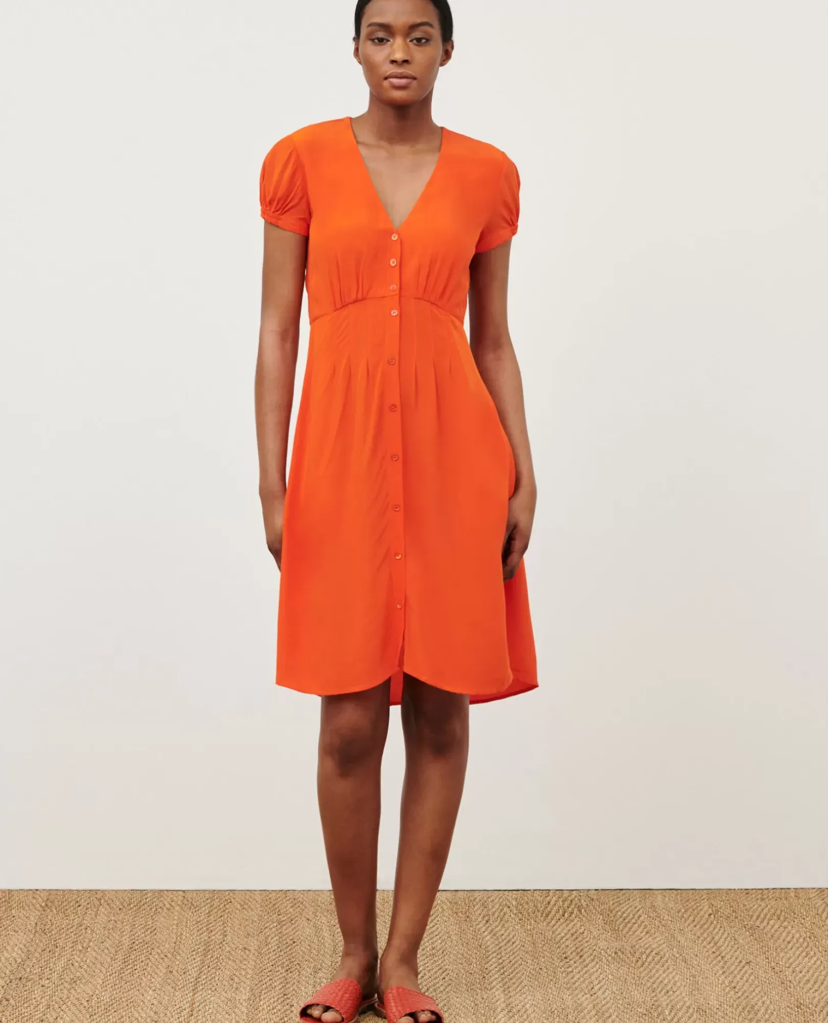 Femme Comptoir des Cotonniers Robe Courte Fluide