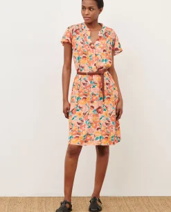 Femme Comptoir des Cotonniers Robe Fluide Imprimee