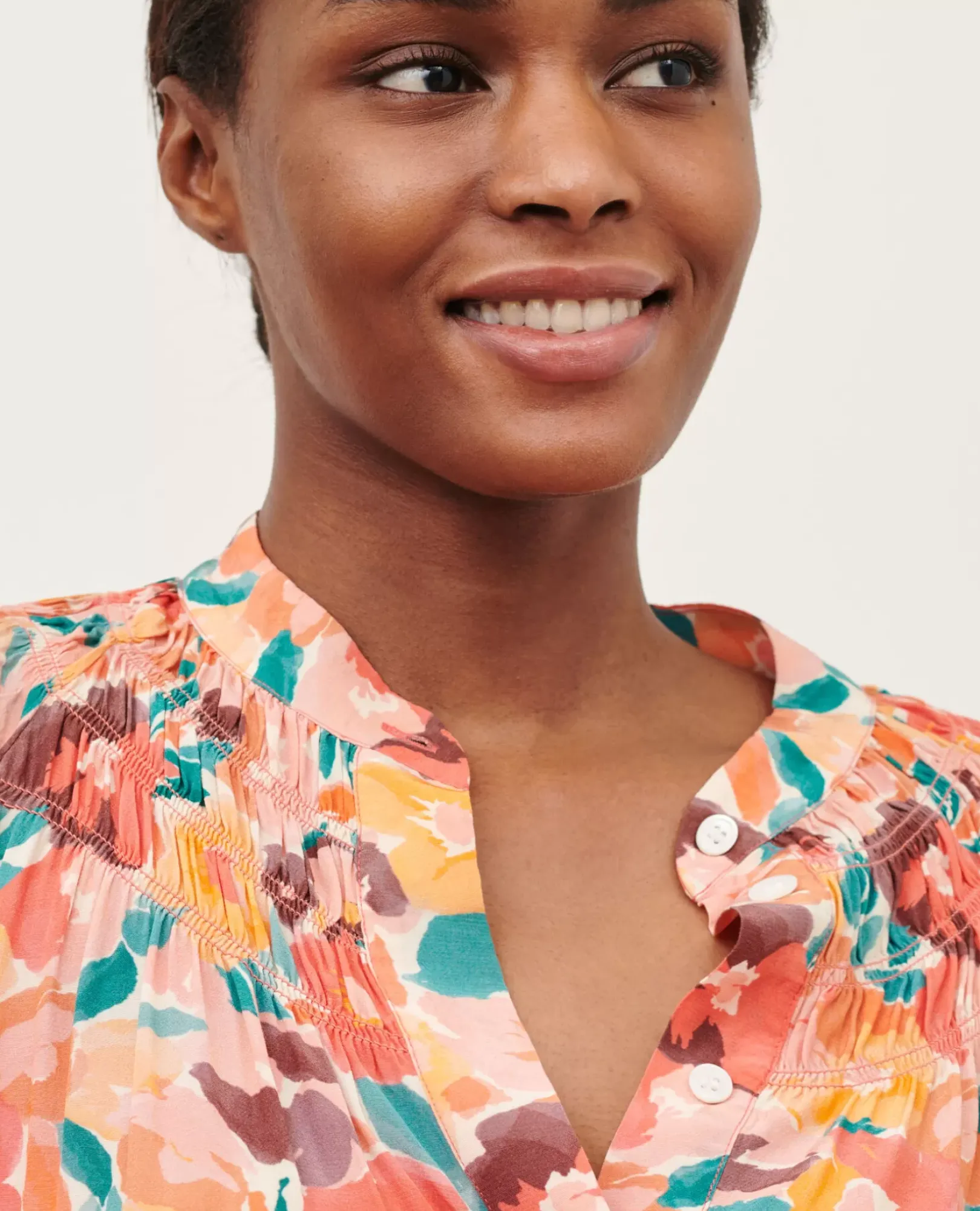 Femme Comptoir des Cotonniers Robe Fluide Imprimee