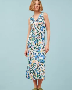 Femme Comptoir des Cotonniers Robe Longue Fluide