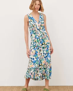 Femme Comptoir des Cotonniers Robe Longue Fluide
